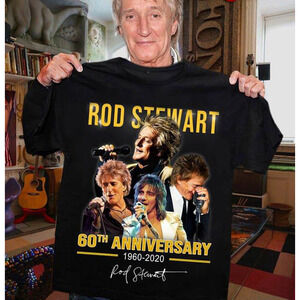 Rod Stewart The Jeff Beck Group 60th Anniversary T-Shirt